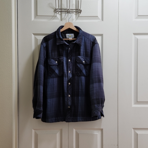 Other - Alaska 1959 Wilderness Sear Men's Blue Checker Shirt Size Large